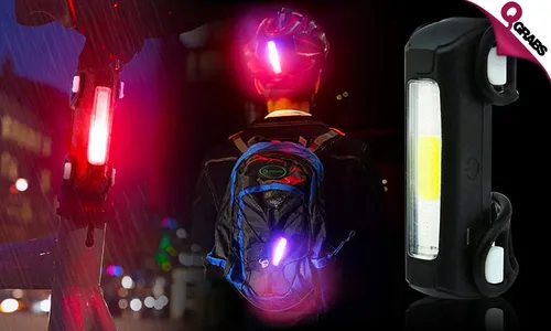 USB Rechargeable 7-Mode Bike Light!